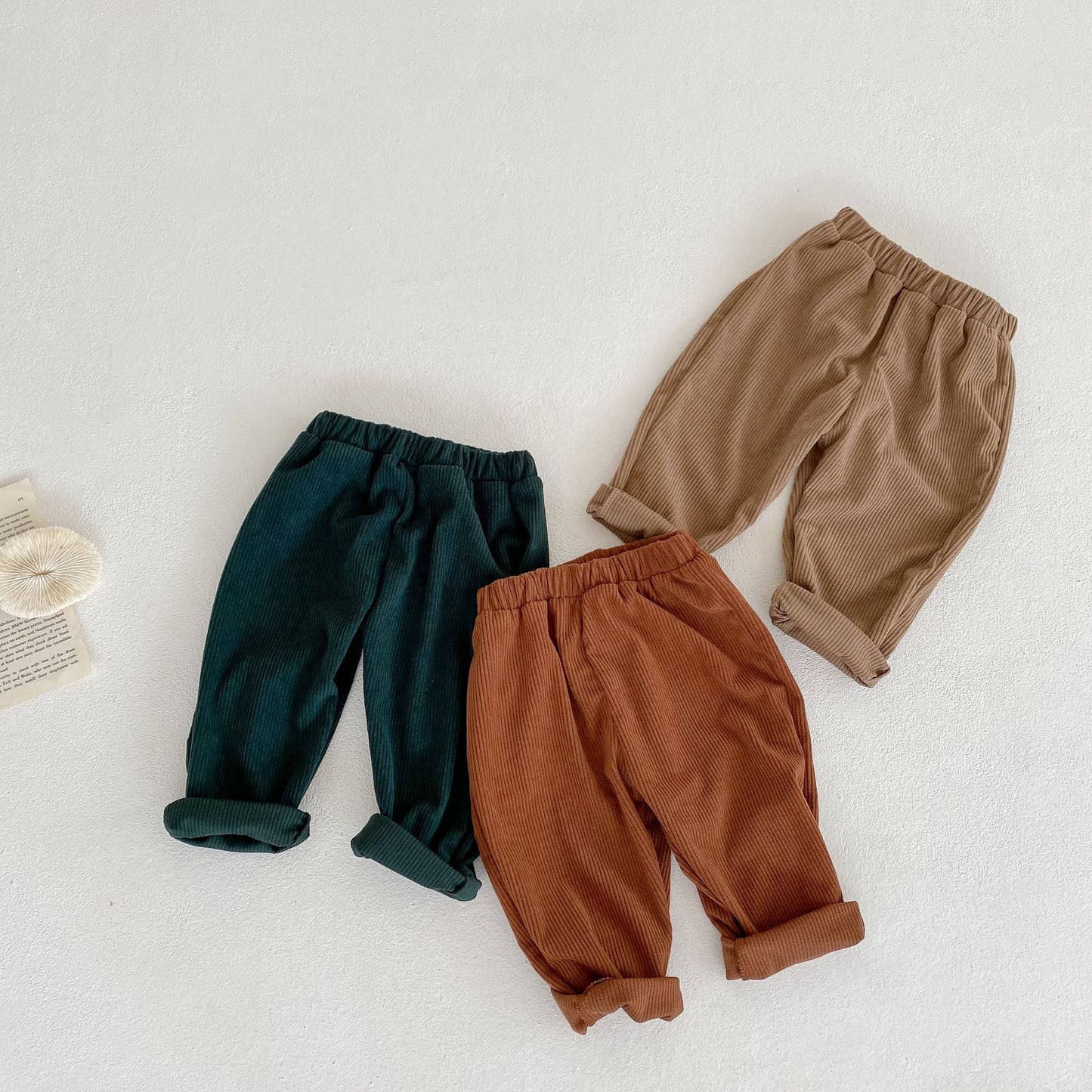 Corduroy Two-piece Set