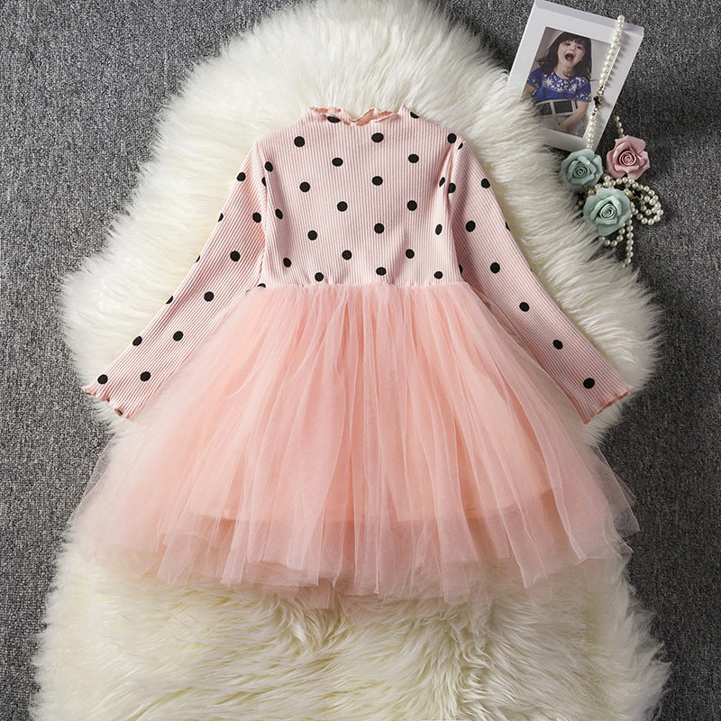 Long Sleeve Tutu Lace Dresses