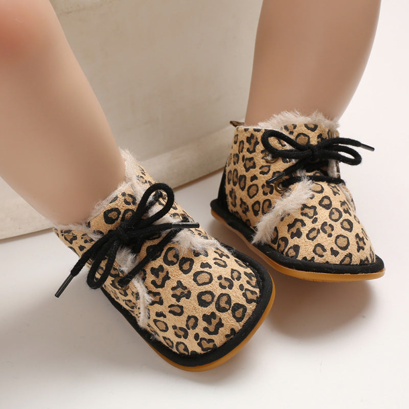 Baby's Shoes Winter 0-1 Years Old Rubber Sole Male And Female Baby