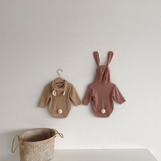 Rabbit Bear Long-sleeved Romper