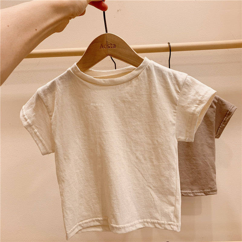 T-shirt Pure Cotton Short Sleeves