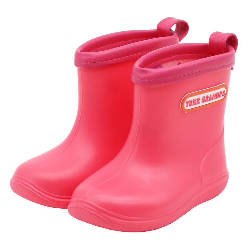 Baby Mid-Tube Rain Boots Water Shoes