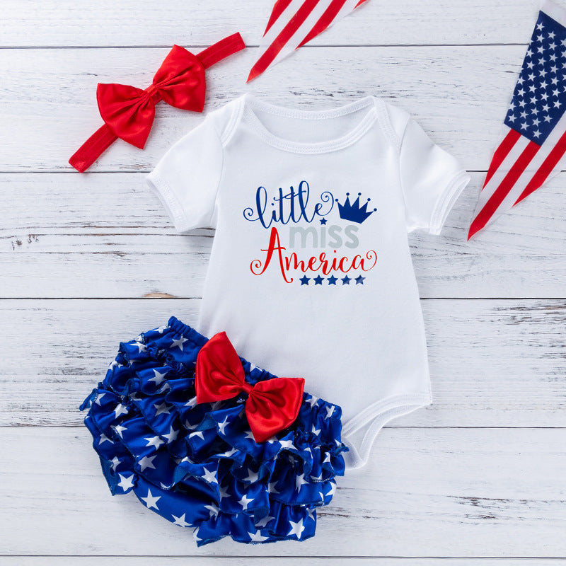 Independence Day Baby Romper