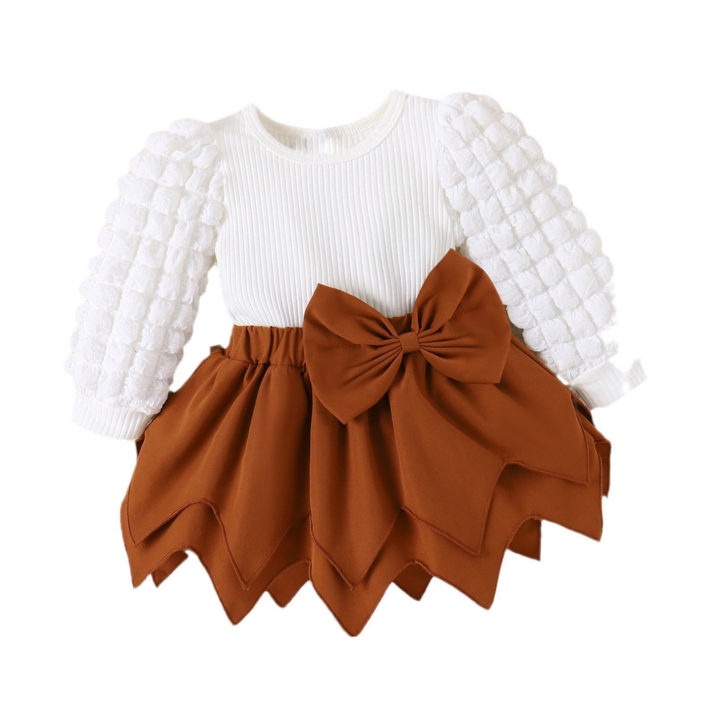 Fashion Irregular Skirt For Girls Suit