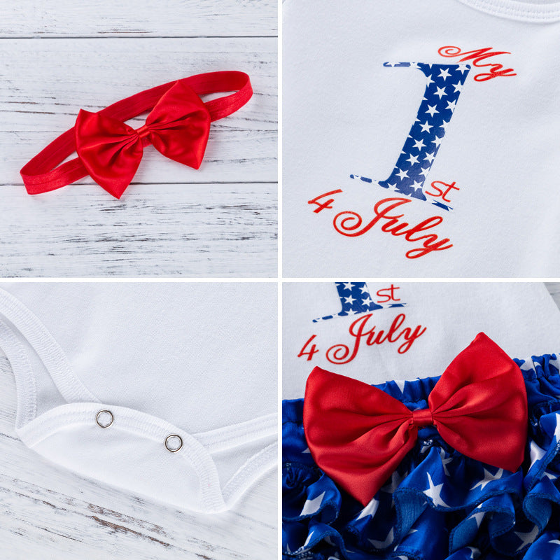 Independence Day Baby Romper