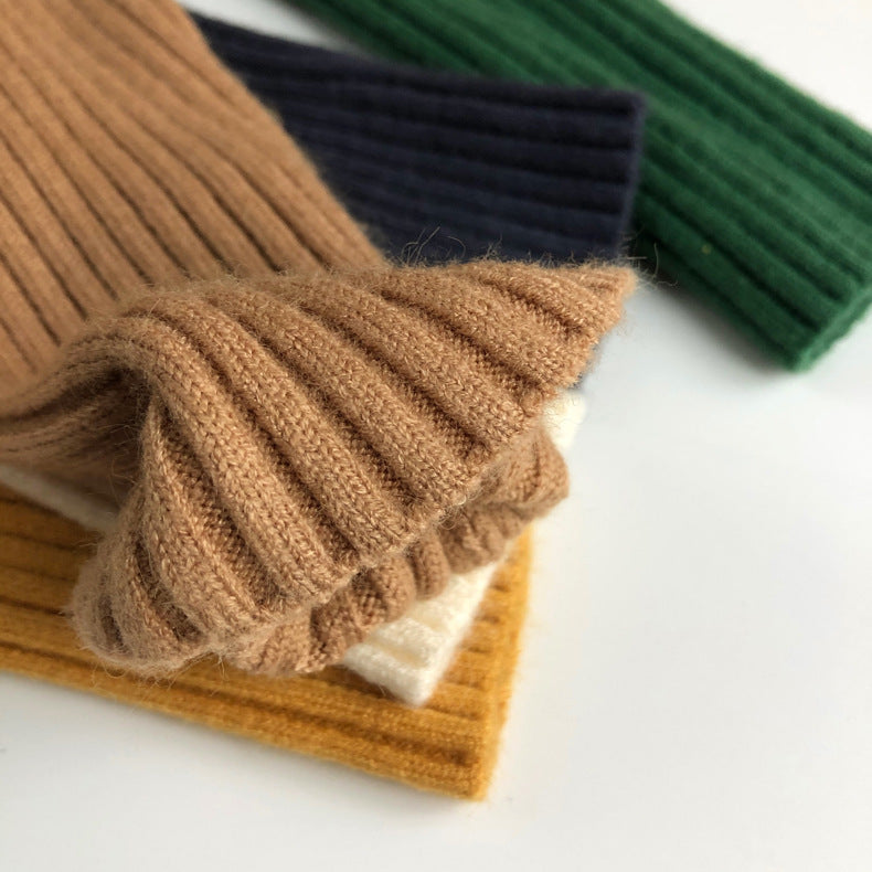 Turtleneck Knit Pullover