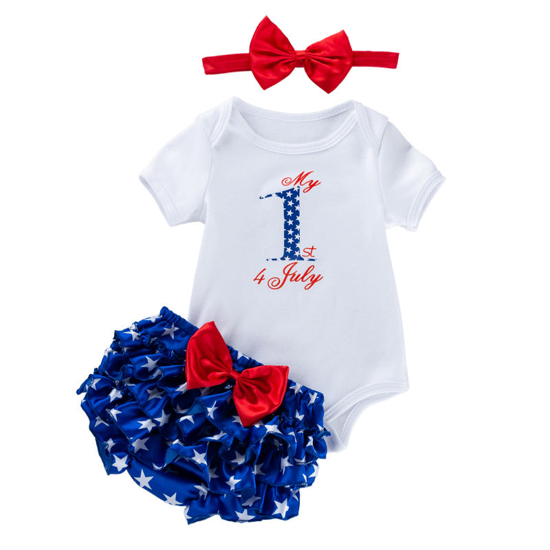 Independence Day Baby Romper