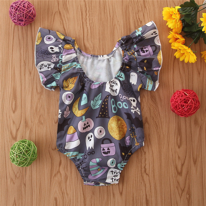 Baby Halloween Romper