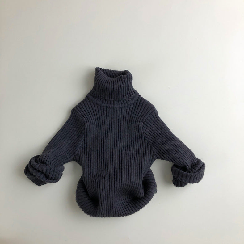 Turtleneck Knit Pullover