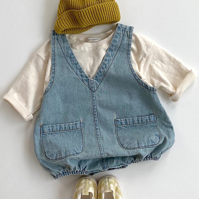 Fashionable Stylish Baby Bodysuit Rompers Jumpsuit