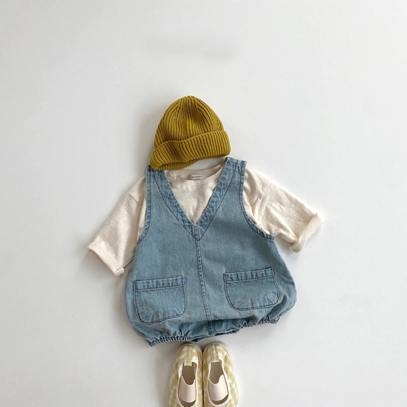 Fashionable Stylish Baby Bodysuit Rompers Jumpsuit