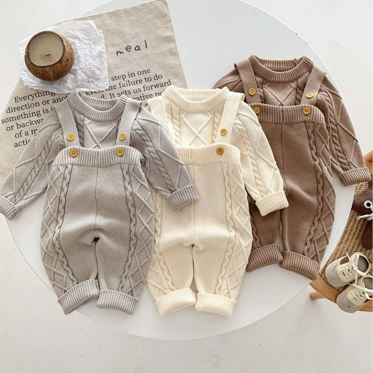 Knitted Sweater Jumpsuit