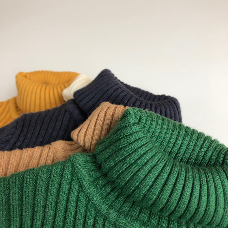 Turtleneck Knit Pullover