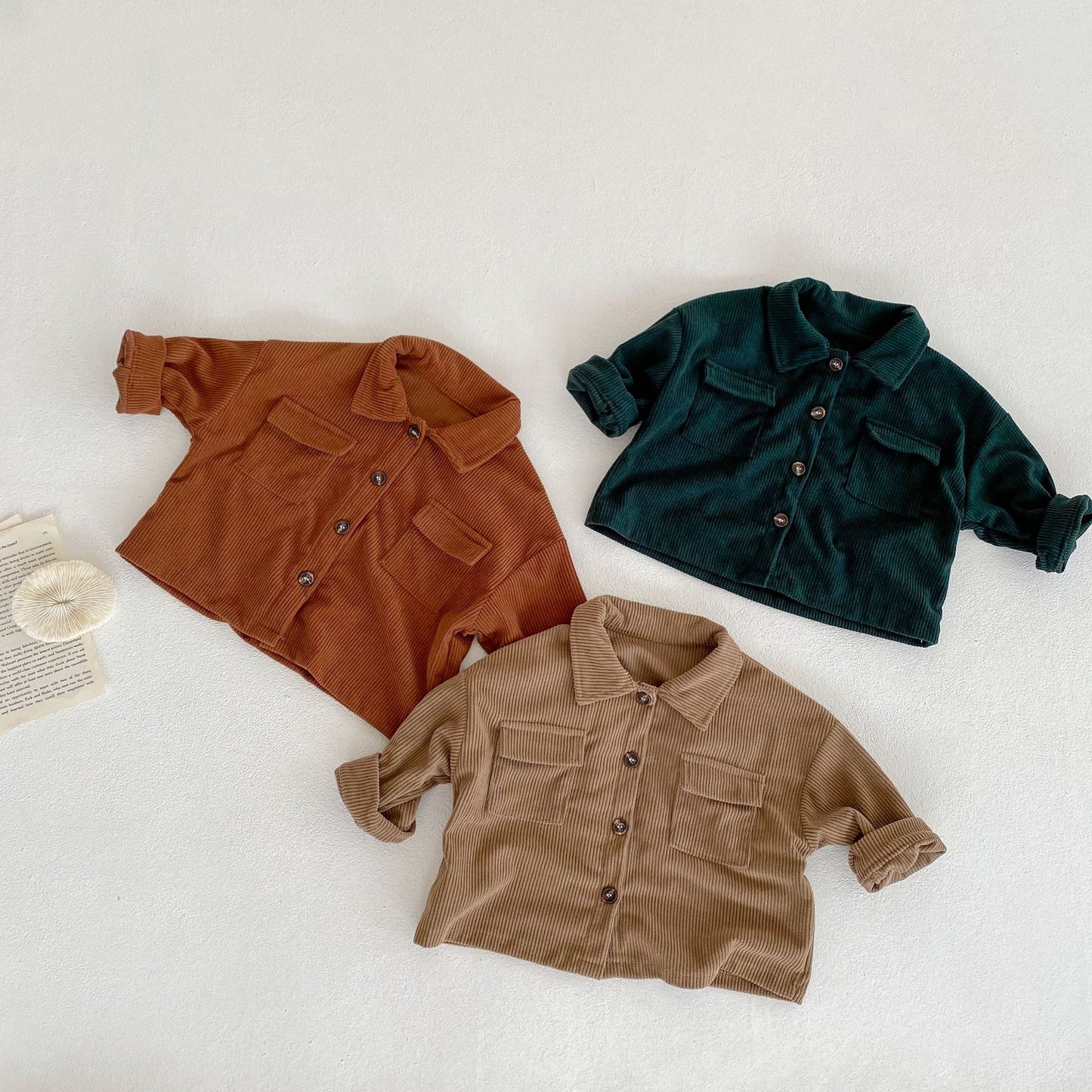 Corduroy Two-piece Set