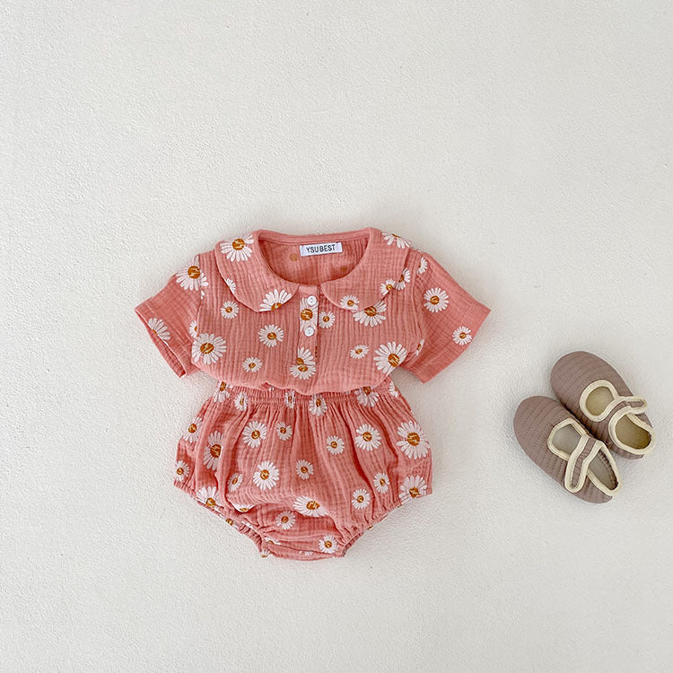 Short Sleeve Daisy set