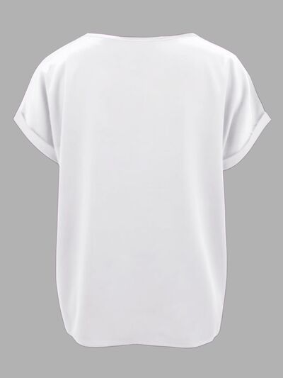 Round Neck Short Sleeve T-Shirt