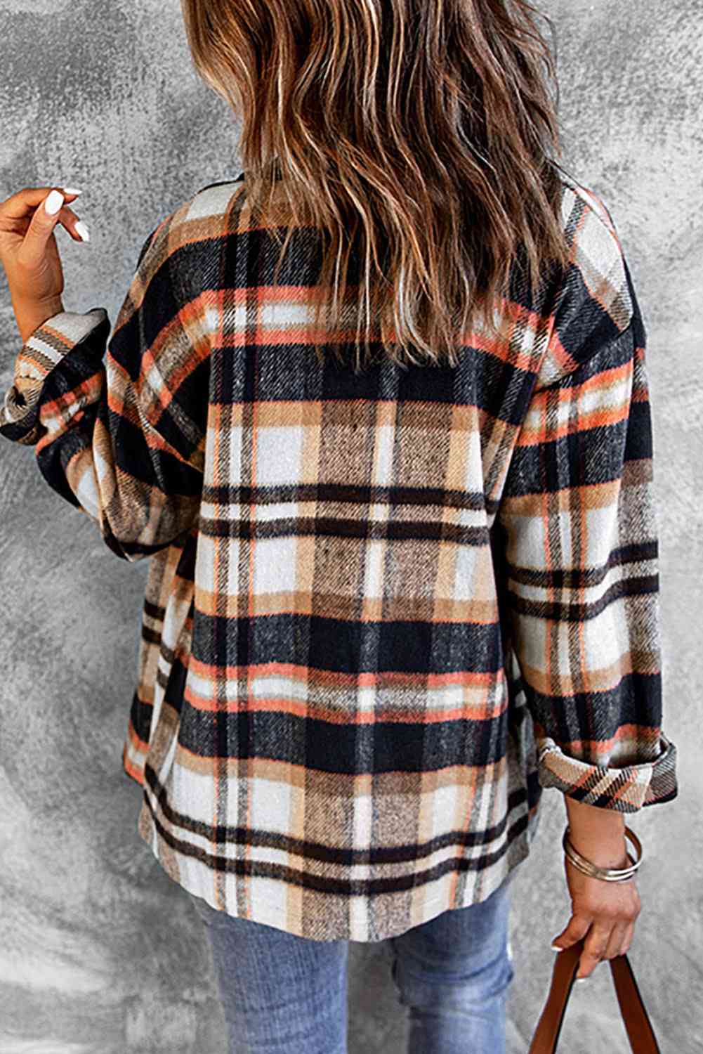 Plaid shacket